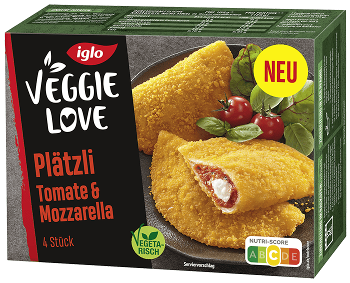 iglo veggie love plätzli