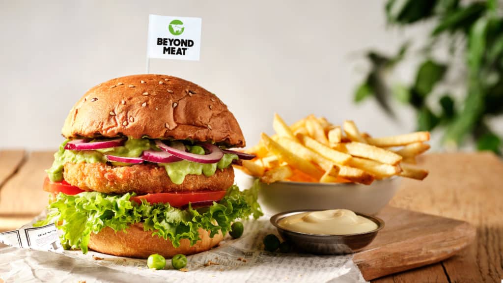 beyond meat burger