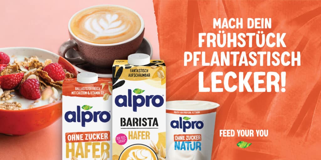 alpro frühstückskampagne
