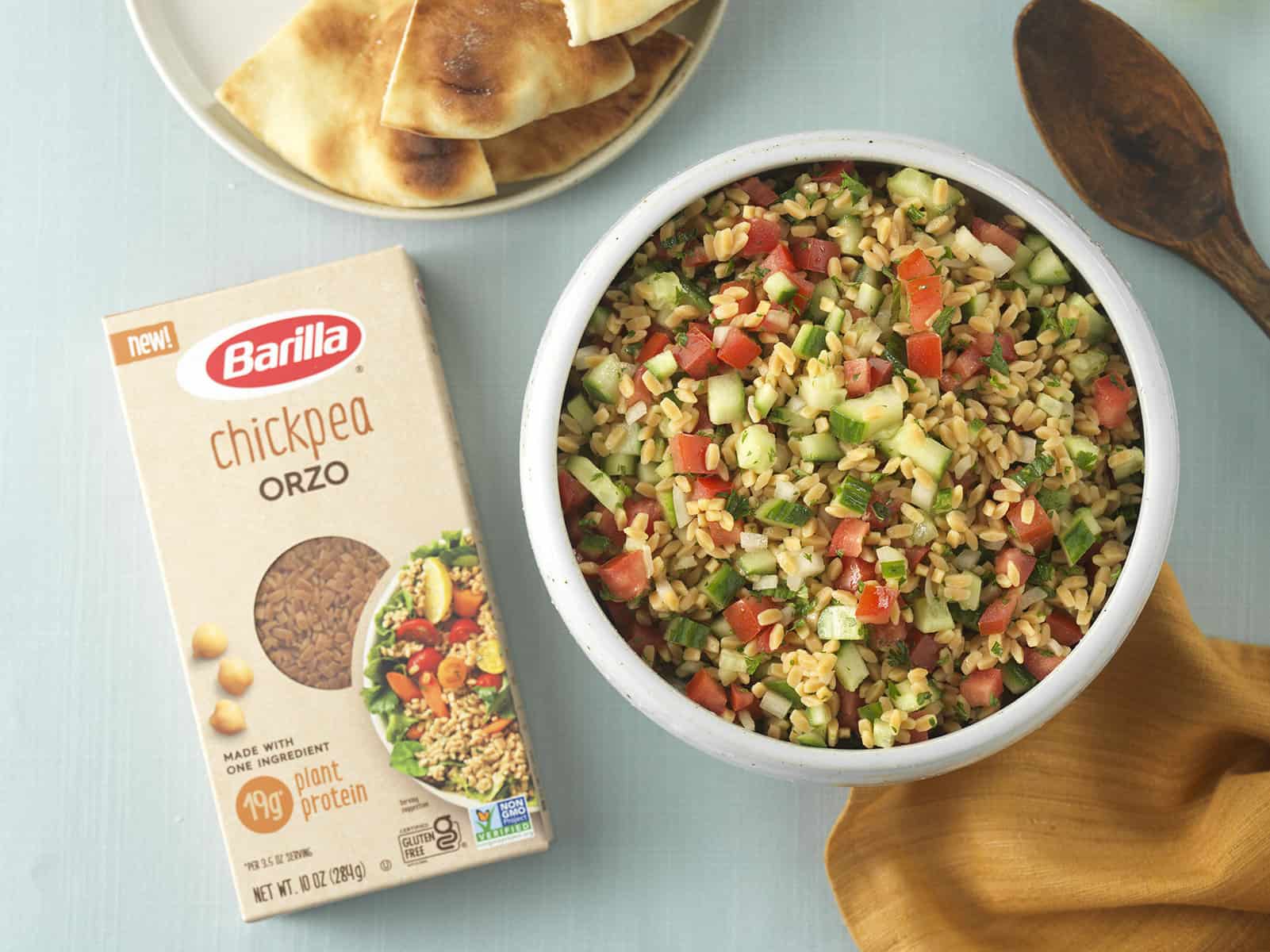 Chickpea Orzo