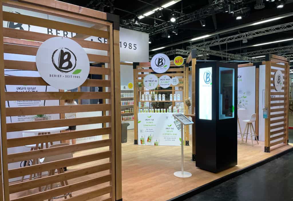 berief messestand biofach