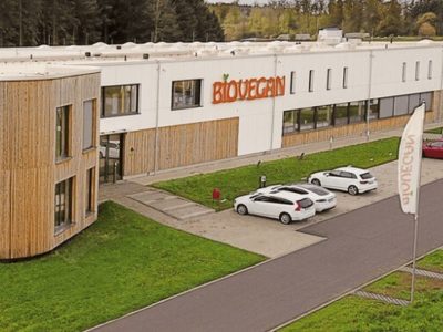 Außenansicht der Biovegan-Zentrale