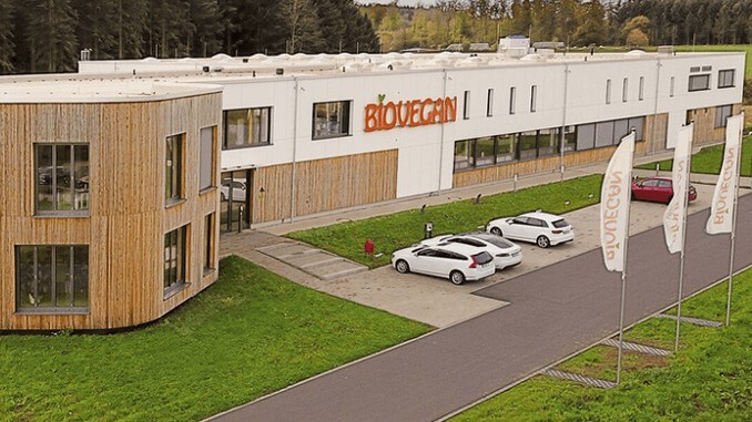 Außenansicht der Biovegan-Zentrale