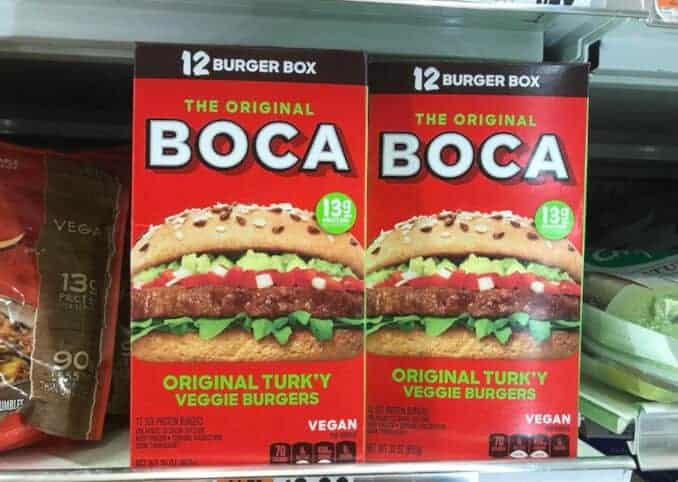 Boca vegan Turkey Burger