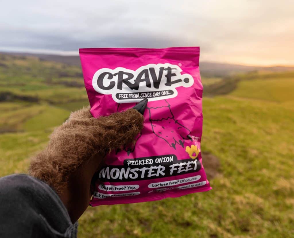 crave monster feet