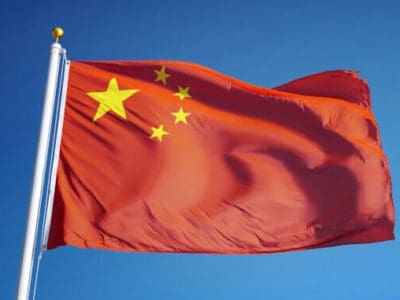 China Flagge Fahne