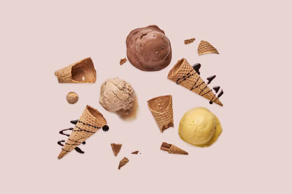 pink albatross veganes eis