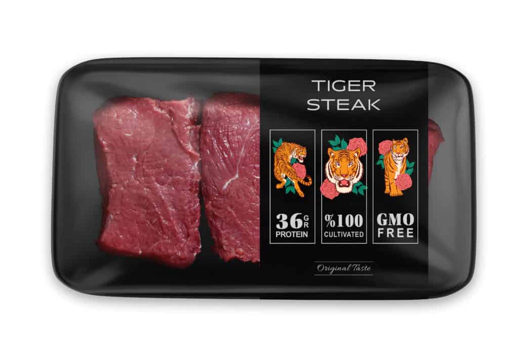 Cultivated_Tiger_Steak Primeval Foods Ace Ventures