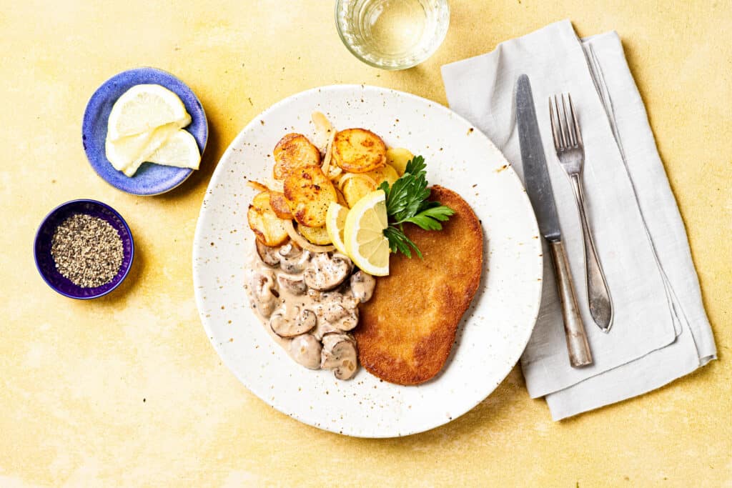 dussmann veganes schnitzel