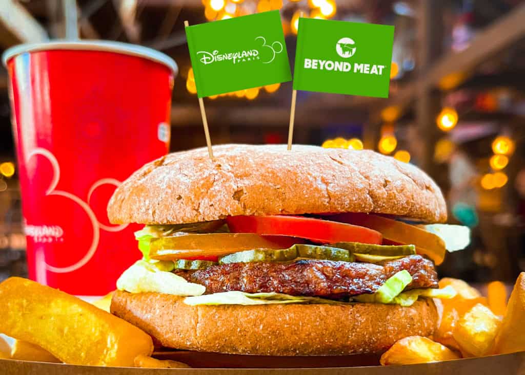 Disneyland Paris Beyond Meat Partner Burger