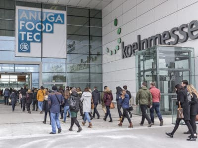 anuga foodtec Eingang Süd