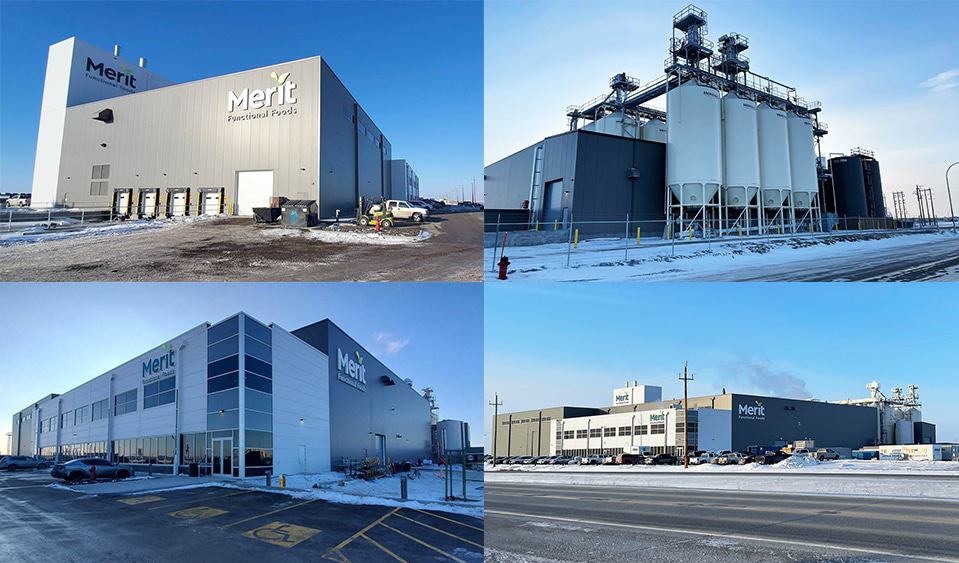 Kanadische Fabrik für pflanzliche Produkte von Merit in Winnipeg, Manitoba,
