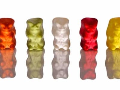 Bunte Gummibären Gelantine Gummibärchen