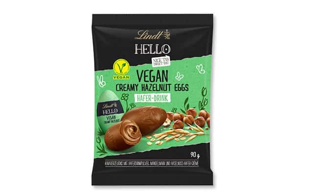 Lindt HELLO Vegan Creamy Hazelnut Eggs