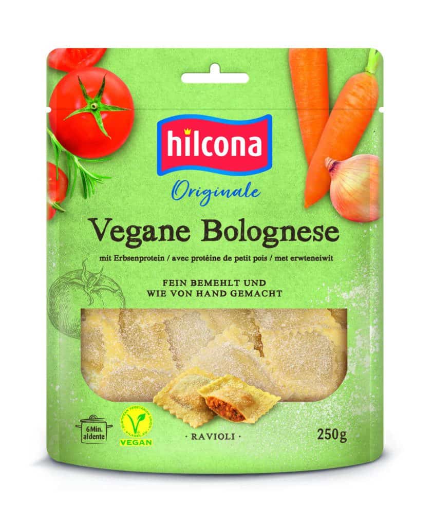 hilcona vegane bolognese