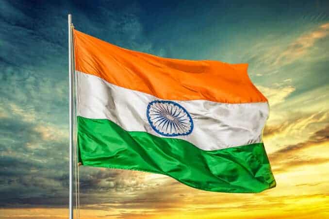 India Flag Flagge Fahne