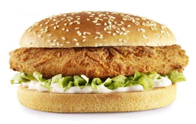 KFC Impost Burger Quorn