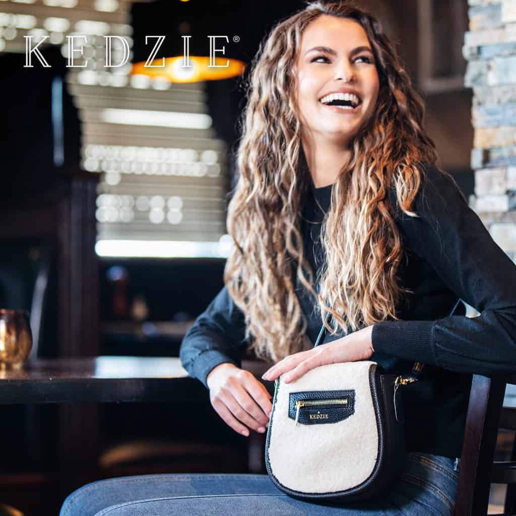 Kedzie banner vegane Sherpa Tasche