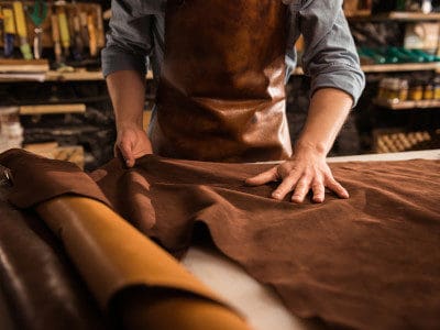 Leder-Kunstleder