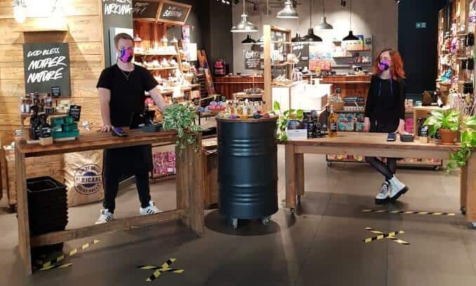 Lush Oberhausen Germany reopens