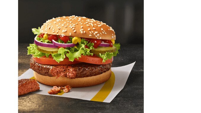 McDonald's Big Vegan TS