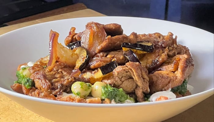 Next Meats Rib Gericht Produkt