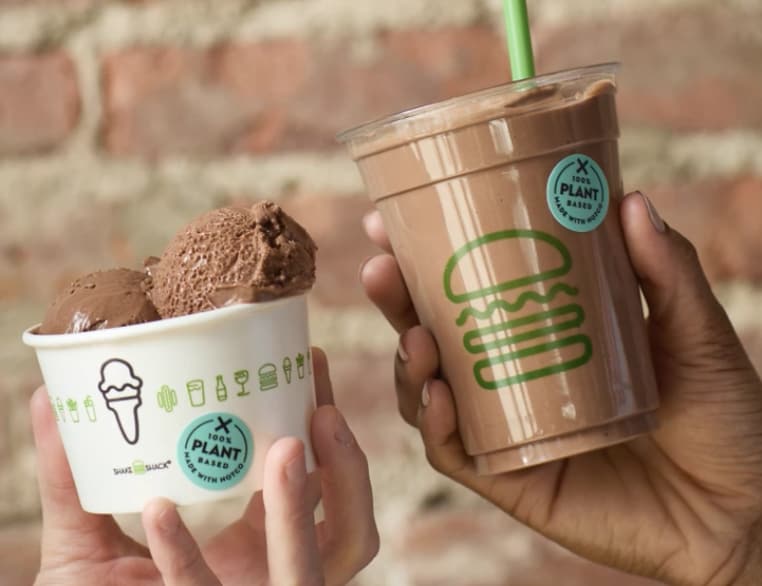 NotCo und Shake Shack Custard Milchshake pflanzliche vegan