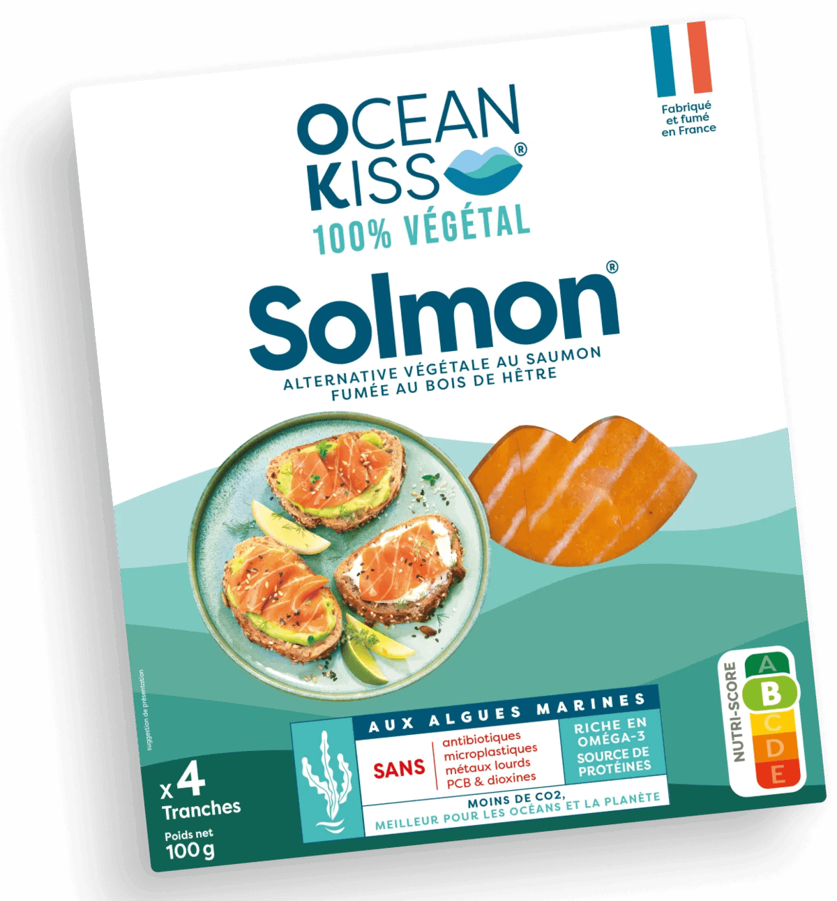 Lachs-verpackt-pflanzlich