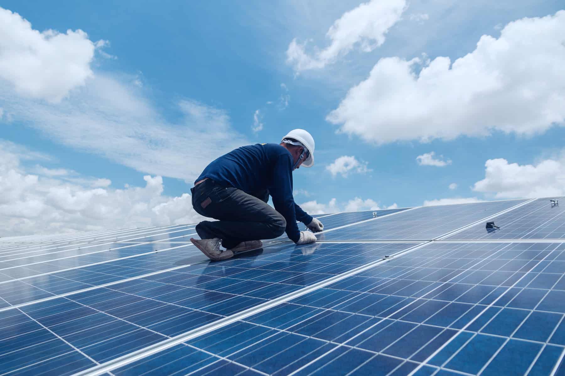 Sonnenkollektor Solarpanel