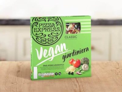 Pizza Express vegan Tiefkühlpizza