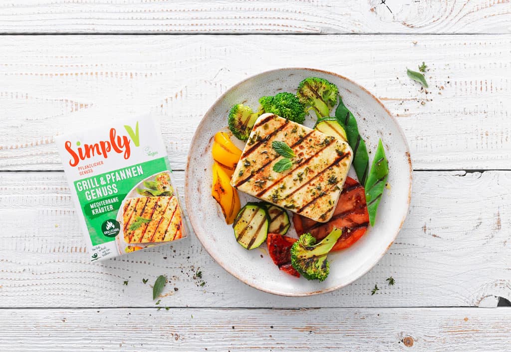 simply v veganer pfannenkäse