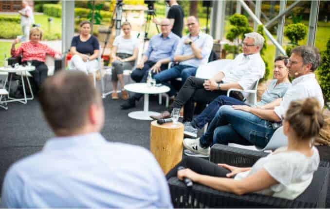 Rügenwalder Mühle Talkrunde Teilnehmer