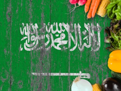 Saudi-Arabien, Gemüse, Flagge, vegan, Jugend