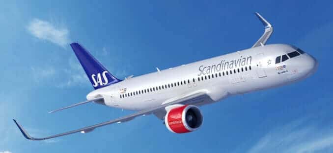 Scandinavian Airlines SAS Fluggesellschaft Sknadinavien