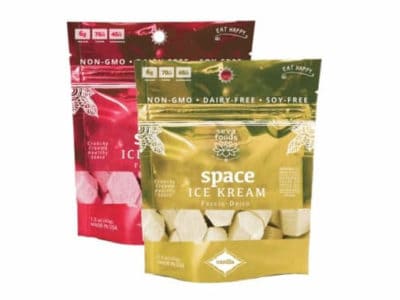 Space Ice Kream: veganes gefriergetrocknetes Eis