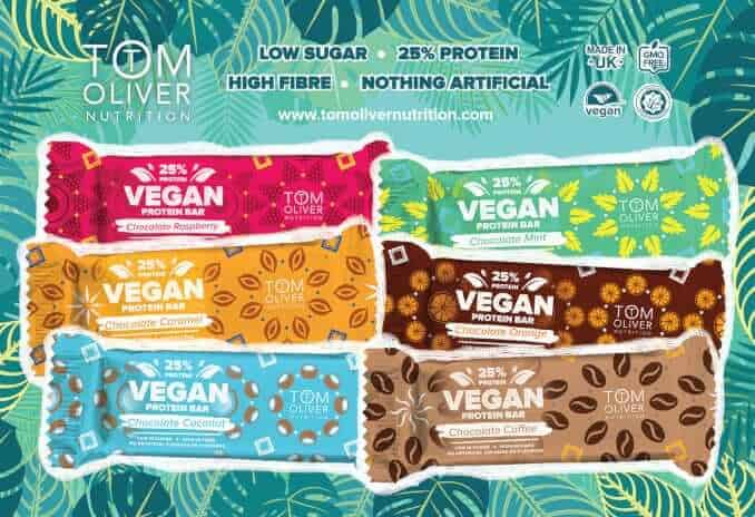 Tom Oliver Nutrition Protein Riegel UK