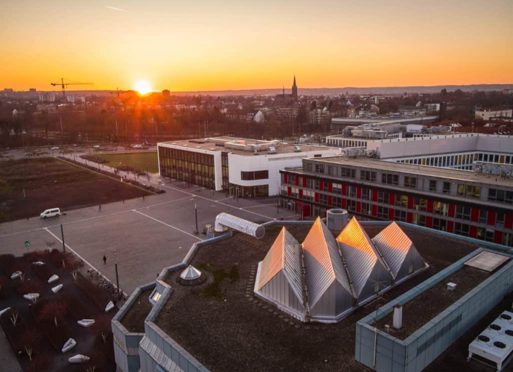 Universität Bonn Luftbilder vom Campus Poppelsdorf am 07.02.20