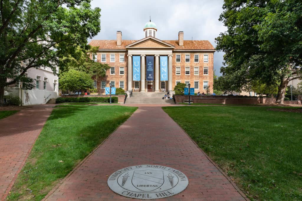 Universität-North-Carolina-UNC-Campus