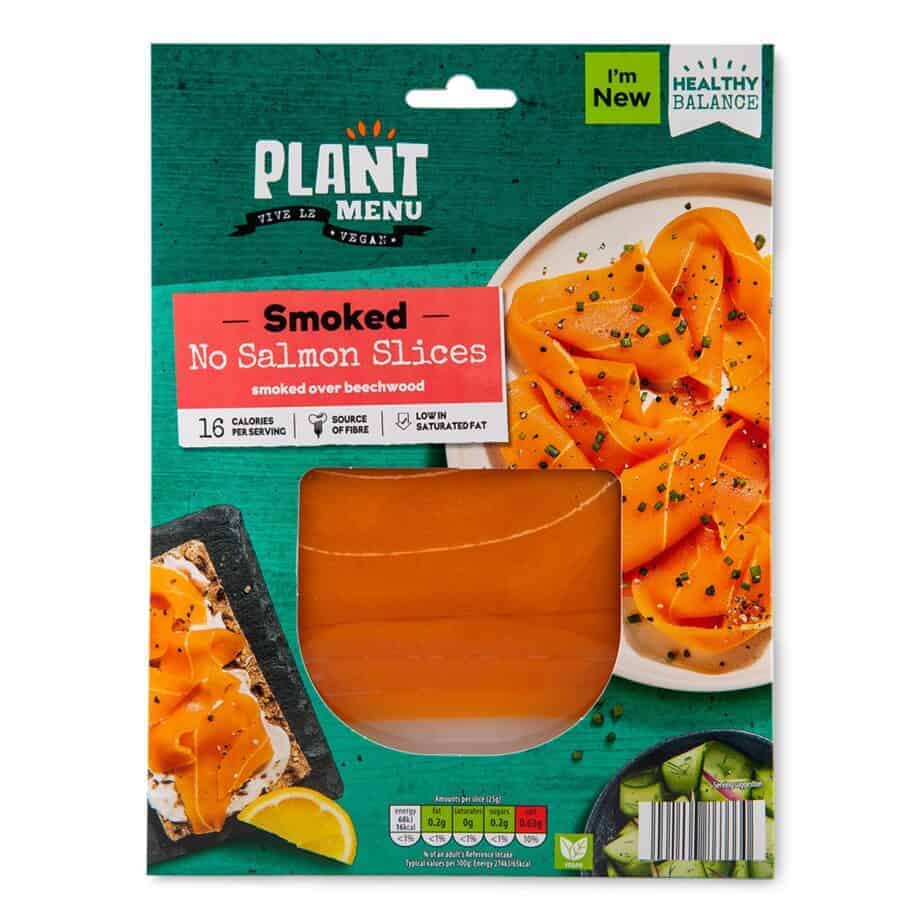 pflanzlicher lachs von Aldi