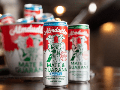 almdudler mate guarana
