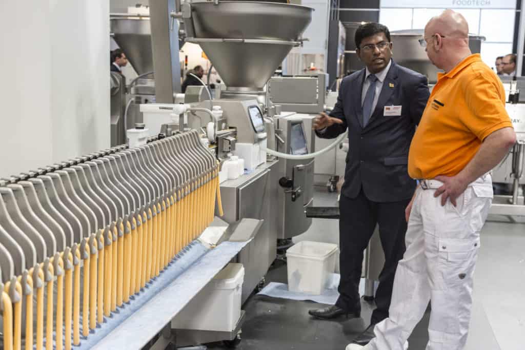 handtmann maschinen auf der anuga foodtec