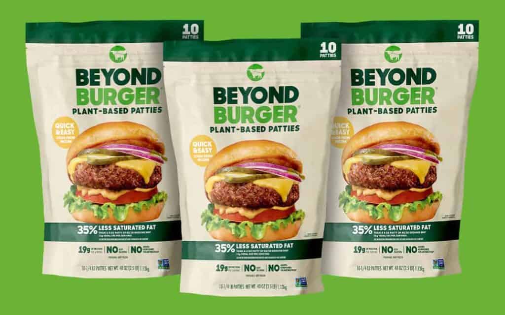 beyond burger plant based patties verbesserte produkte