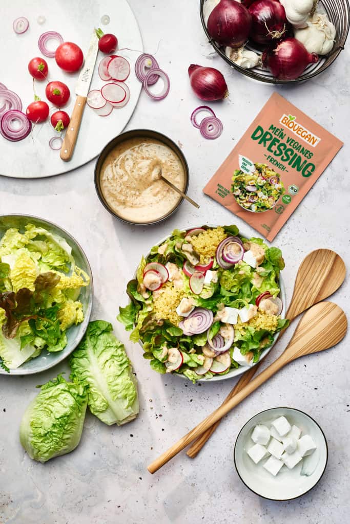 Biovegan dressing fürs vegane kochen