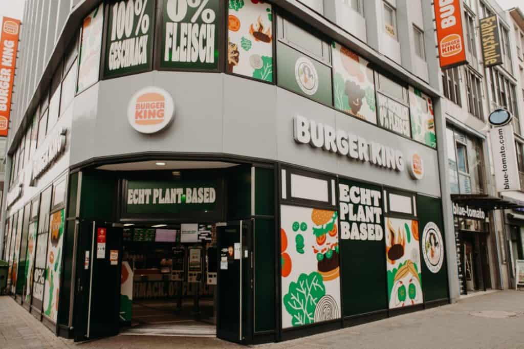 plant based burger king