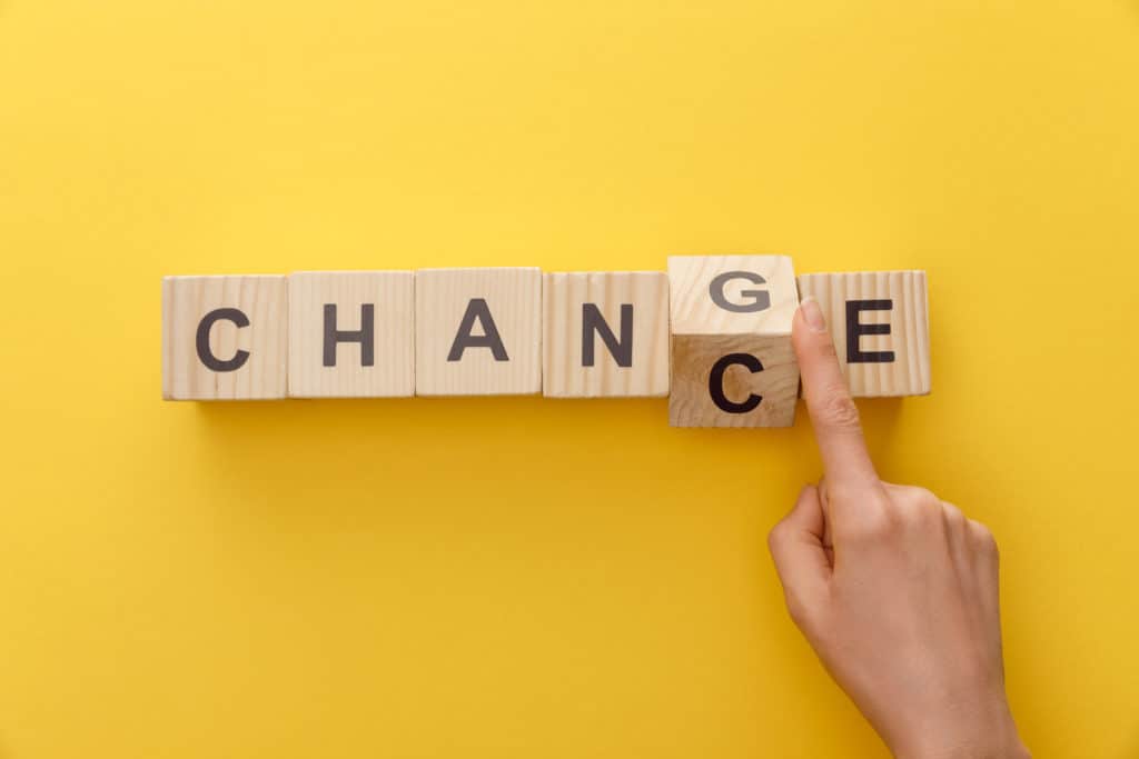 Change Veränderung Wechsel