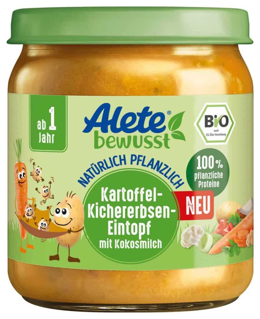 Alete bewusst Kartoffel-Kichererbsen-Eintopf