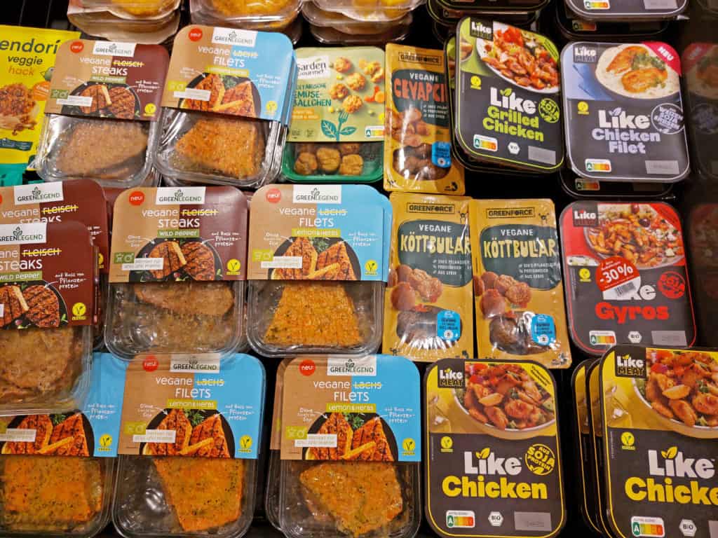 fleischalternativen im supermarkt