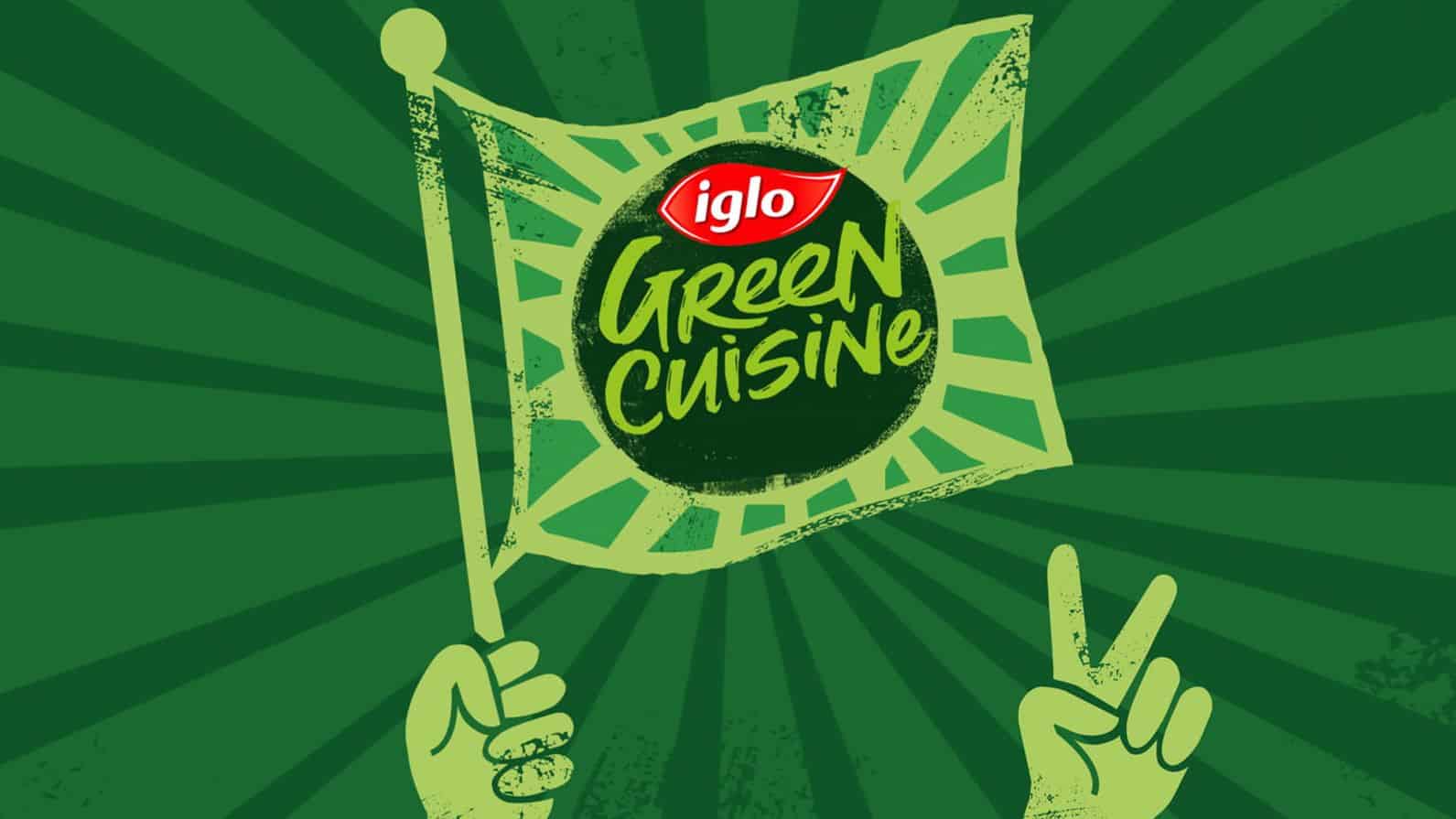 iglo green cuisine logo