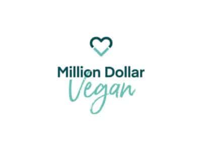 million dollar vegan logo