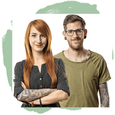 Nadine und Philipp Steuer, Kupfergrün